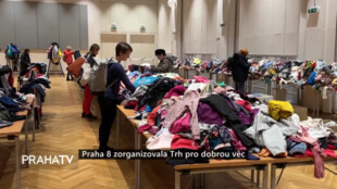 Praha 8 zorganizovala Trh pro dobrou věc