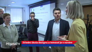 Střední škola designu a řemesel je v novém