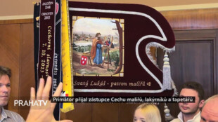 Primátor přijal zástupce Cechu malířů, lakýrníků a tapetářů