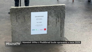 Náměstí Jiřího z Poděbrad bude opraveno v roce 2026