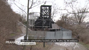 Obnova vyhořelého kostela přijde Prahu na 44 milionů