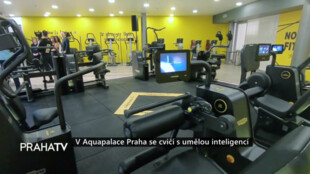 V Aquapalace Praha se cvičí s umělou inteligencí