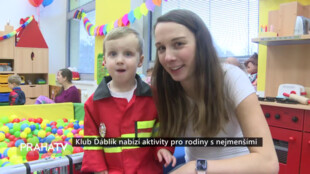 Klub Ďáblík nabízí aktivity pro rodiny s nejmenšími