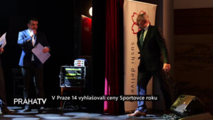 V Praze 14 vyhlašovali ceny Sportovce roku