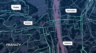 Křižovatka Kartouzská patří mezi nejsložitější v Praze