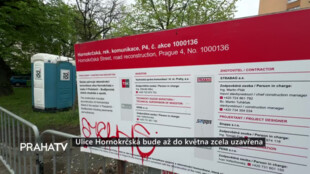 Ulice Hornokrčská je po opravách opět v provozu