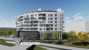 Polyfunkční budova poslouží bydlení i kultuře