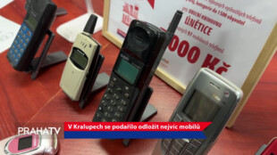 V Kralupech se podařilo odložit nejvíc mobilů