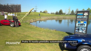 Praha 15 hostila přehlídku automobilových veteránů