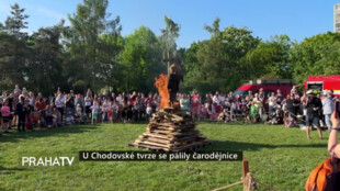 U Chodovské tvrze se pálily čarodějnice