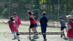 Žáci v Milovicích se utkali na Sportovním dnu mládeže