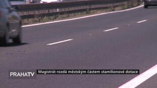 Magistrát rozdá městským částem stamilionové dotace