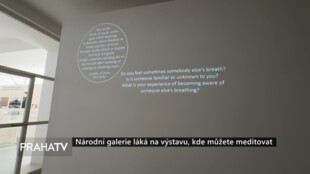 Národní galerie láká na výstavu, kde můžete meditovat
