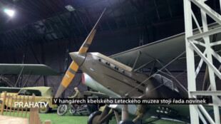 V hangárech kbelského Leteckého muzea stojí řada novinek
