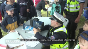 Na dětský den v Letňanech přijela policie s termovizí