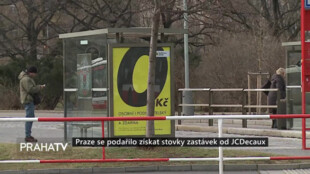 Praze se podařilo získat stovky zastávek od JCDecaux