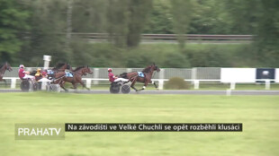 Na závodišti ve Velké Chuchli se opět rozběhli klusáci