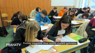 Pražský magistrát chce rozšířit víceletá gymnázia