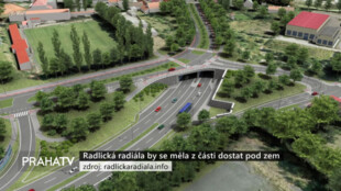 Radlická radiála by se měla z části dostat pod zem