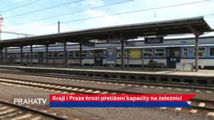 Kraji i Praze hrozí přetížení kapacity na železnici