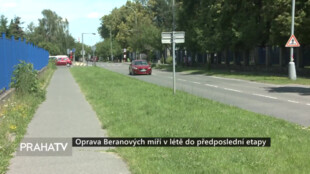 Oprava Beranových míří v létě do předposlední etapy