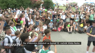 Na Vítězném náměstí se konal 12. ročník Věda festu