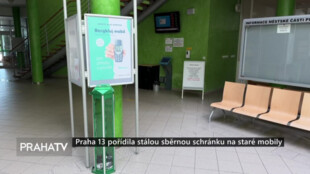 Praha 13 pořídila stálou sběrnou schránku na staré mobily