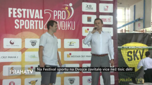 Na Festival sportu na Dvojce zavítalo více než tisíc dětí