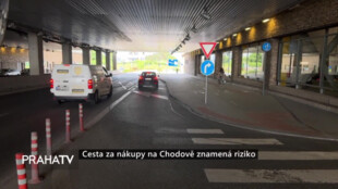 Cesta za nákupy na Chodově znamená riziko