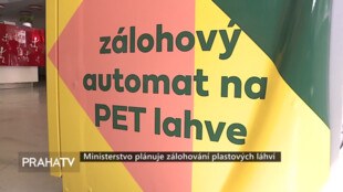 Ministerstvo plánuje zálohování plastových láhví