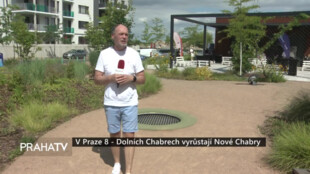 V Praze 8 - Dolních Chabrech vyrůstají Nové Chabry