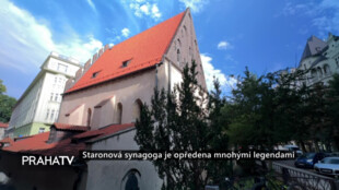 Staronová synagoga je opředena mnohými legendami