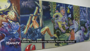 Galerie 1 hostí barevnou výstavu Romany Šubrtové