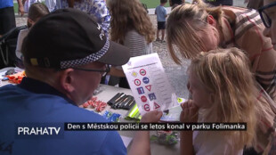 Den s městskou policií se letos konal v parku Folimanka