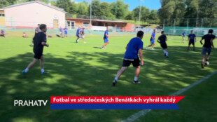 Fotbal ve středočeských Benátkách vyhrál každý