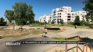 V Hloubětíně na sídlišti najdete park napěchovaný zábavou