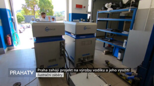 Praha zahájí projekt na výrobu vodíku a jeho využití