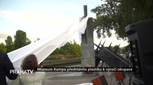 Muzeum Kampa představilo plastiku k výročí okupace