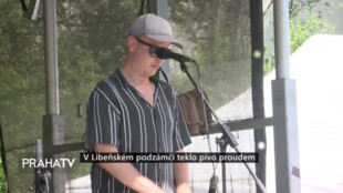 V Libeňském podzámčí teklo pivo proudem