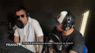 Praha 8 představila projekt Podcast na kolech