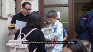 Škola přivítala prvňáky z ciziny i budoucí 