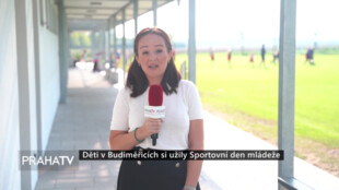 Děti v Budiměřicích si užily Sportovní den mládeže