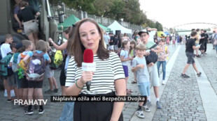 Náplavka ožila akcí Bezpečná Dvojka