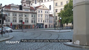 Praha zvažuje návrat sochy maršála Radeckého