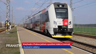 Kraj bude s Prahou jednat o posílení vlaků a tramvají