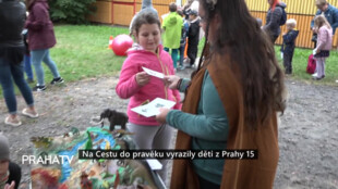 Na Cestu do pravěku vyrazily děti z Prahy 15