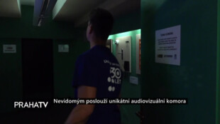 Nevidomým poslouží unikátní audiovizuální komora