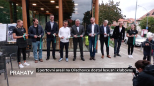 Sportovní areál na Ořechovce dostal luxusní klubovnu