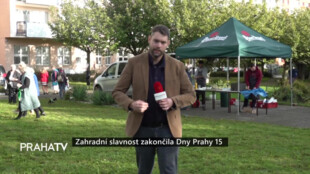 Zahradní slavnost zakončila Dny Prahy 15