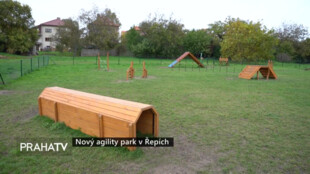 Nový agility park v Řepích